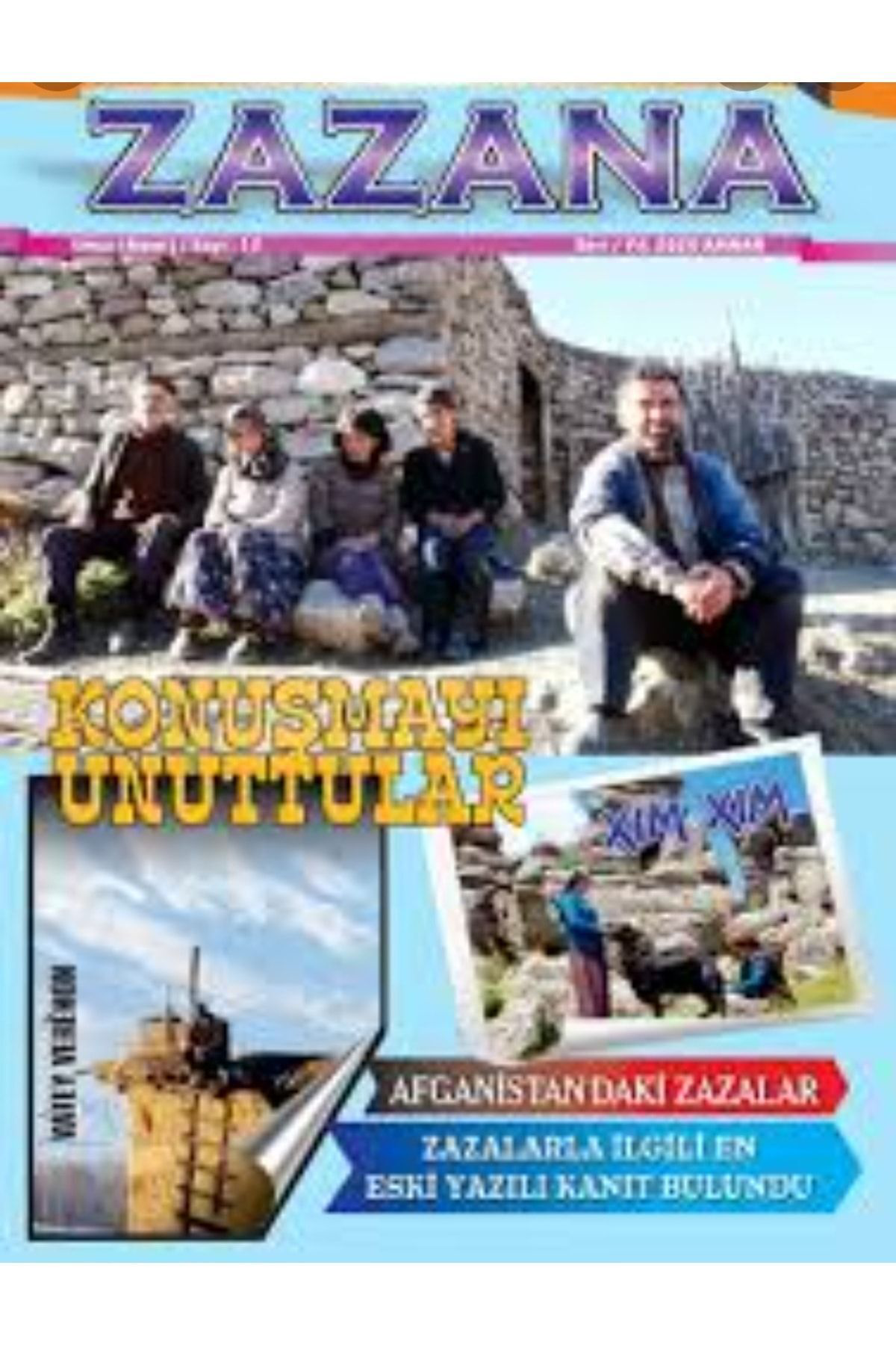 Blackdemss Zazana Dergisi 12. Sayisi ( Zaza Dili Kültürü Tarihi Dergisi)