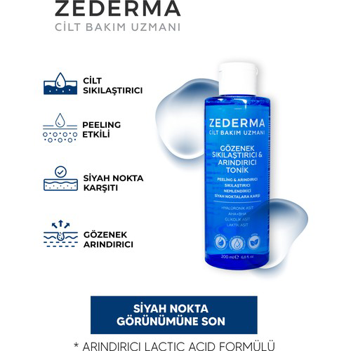 Alvita Zederma Gözenek Sikilaştirici Arindirici Tonik 200Ml