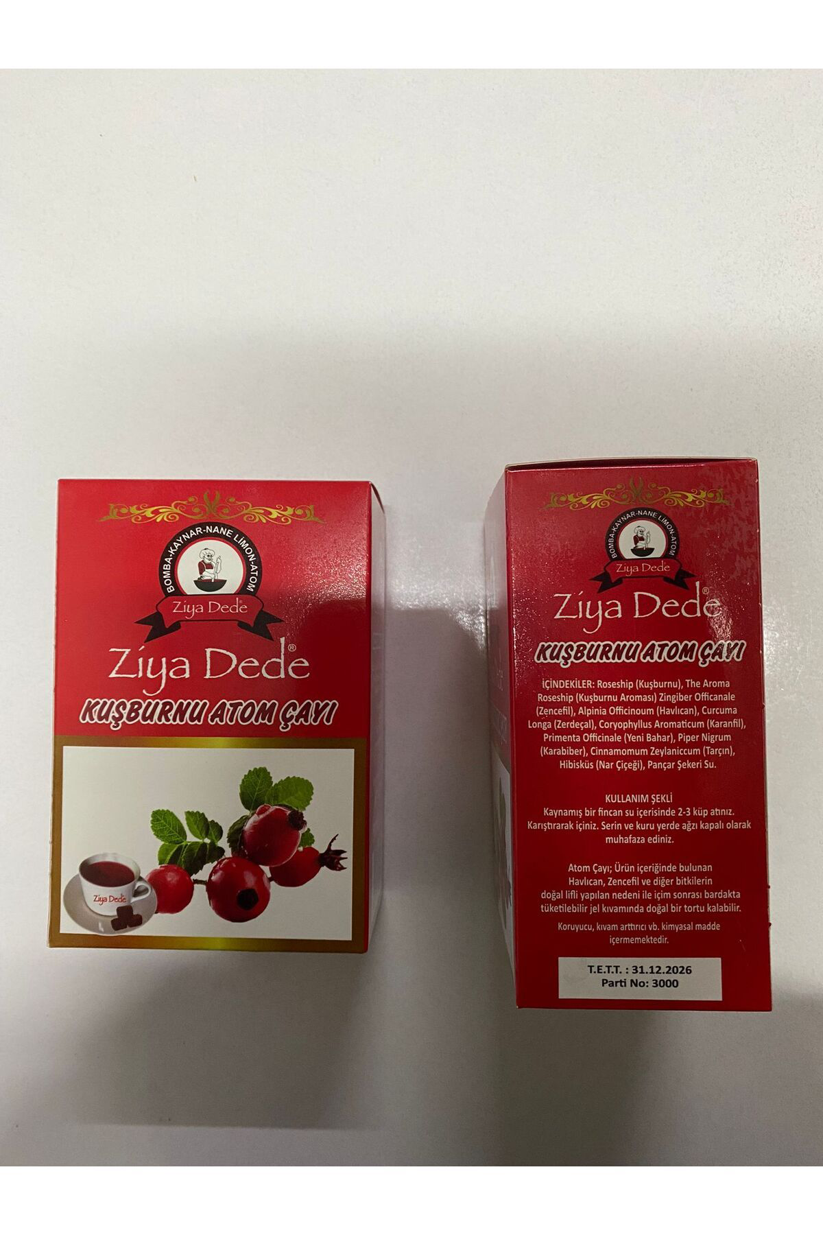 Ziyadede Ziya Dede Kuşburnu Atom Çayi 150 Gr