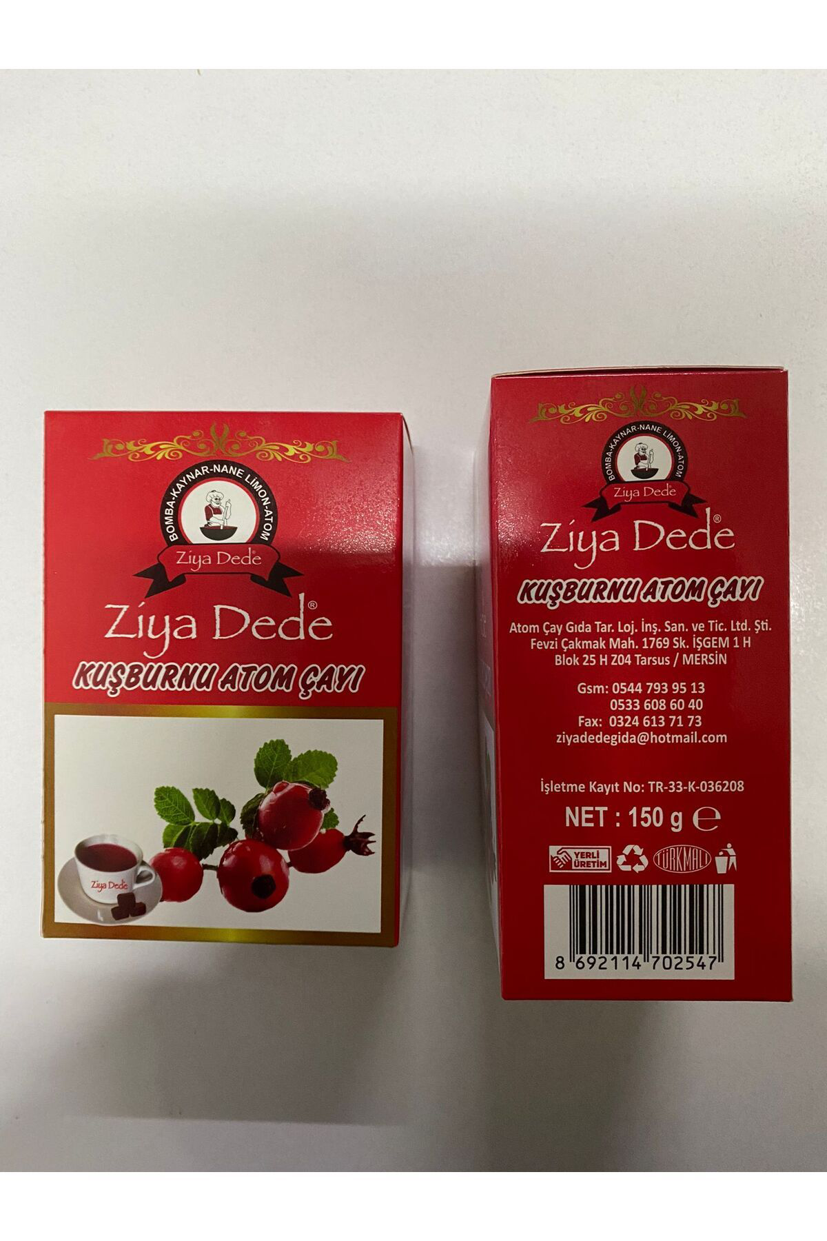 Ziyadede Ziya Dede Kuşburnu Atom Çayi 150 Gr