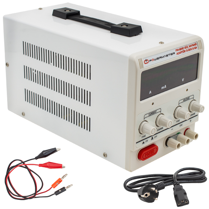 0-30 VOLT / 0-5 AMPER ARASI DC GÜÇ KAYNAĞI ADAPTÖR (4741)