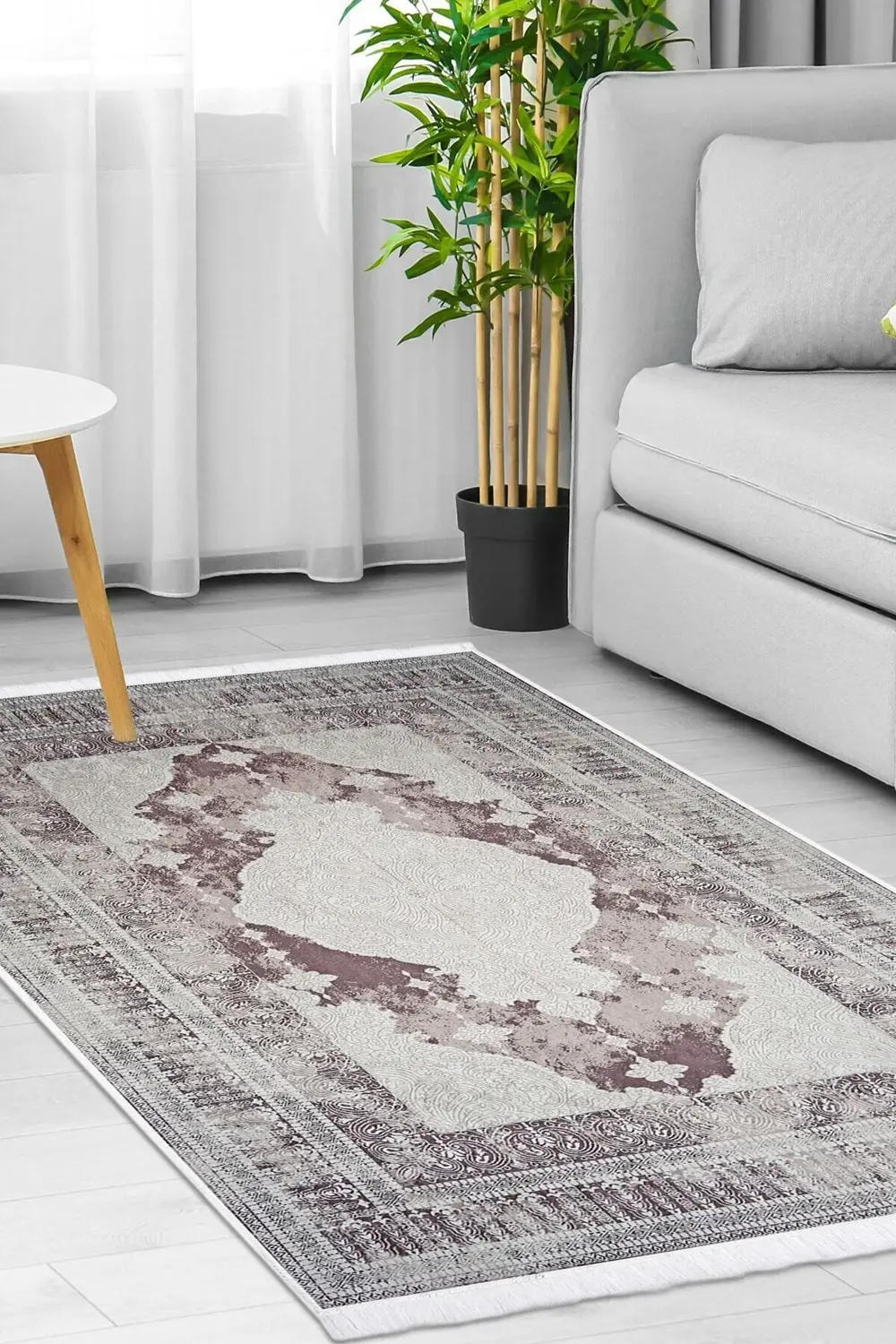 0 Kaymaz Taban Dijital Halı Yıkanabilir Salon Banyo Oda Koridor M