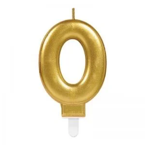 0 Rakam Mum - Gold Renk Doğum Günü ve Özel Günler İçin Şık Mum | 10 cm Kapalı Kutulu Fiyatı, Yorumları ve Özellikleri