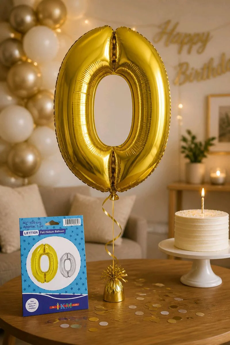 0 Sayılı Helyumla Şişirilibilen  Balon Sarı 40"100 cm