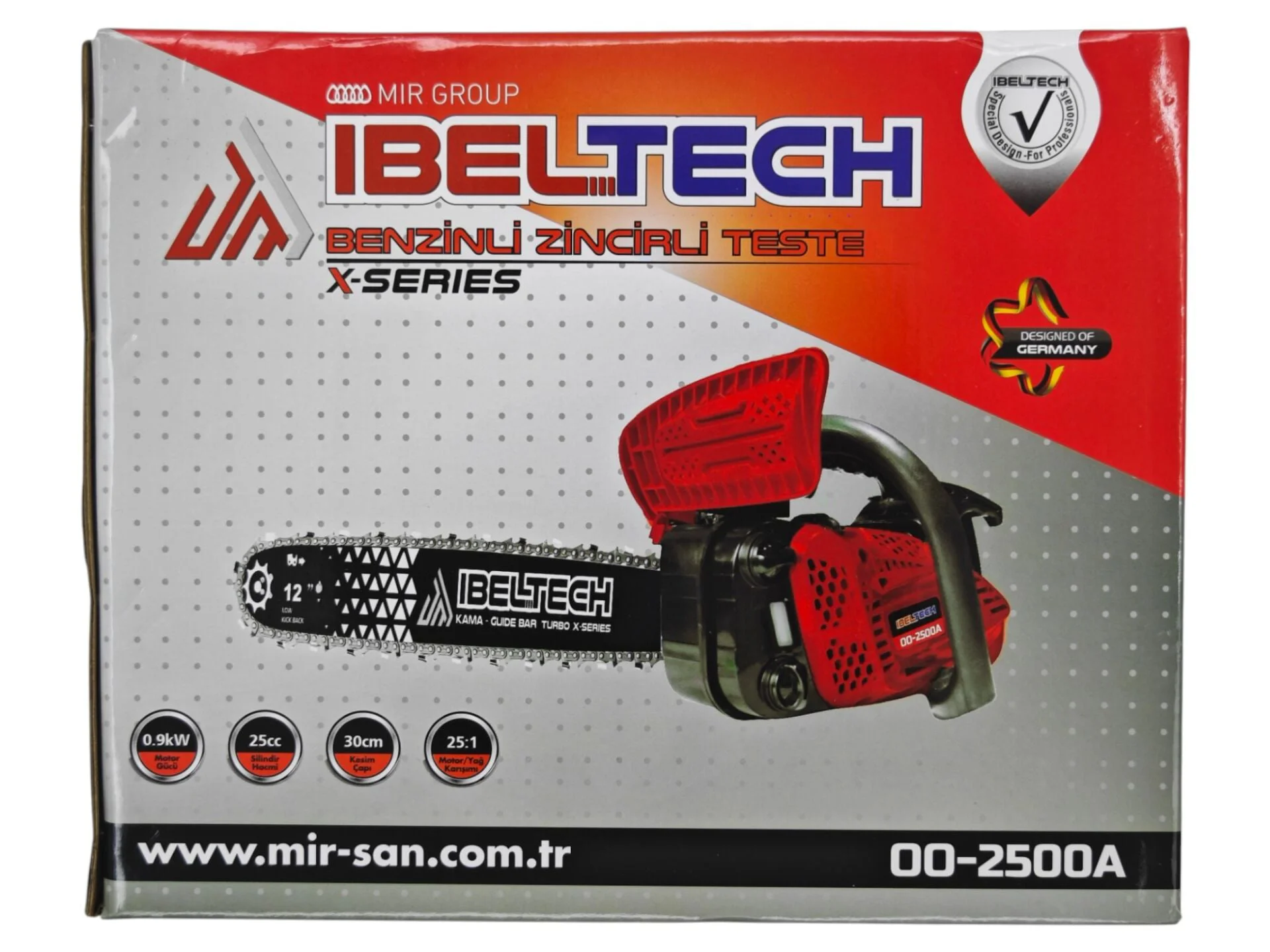 00-2500A   İbeltech Benzinli Zincirli Testere