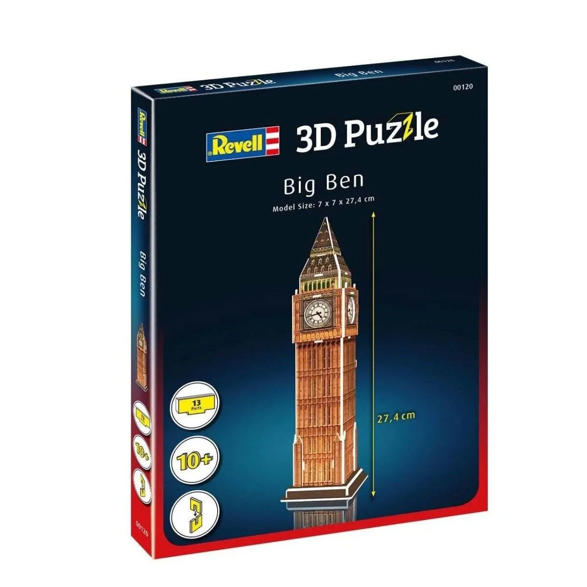 00120 Revell 3D Puzzle Big Ben 13 parça Fiyatı, Yorumları ve Özellikleri