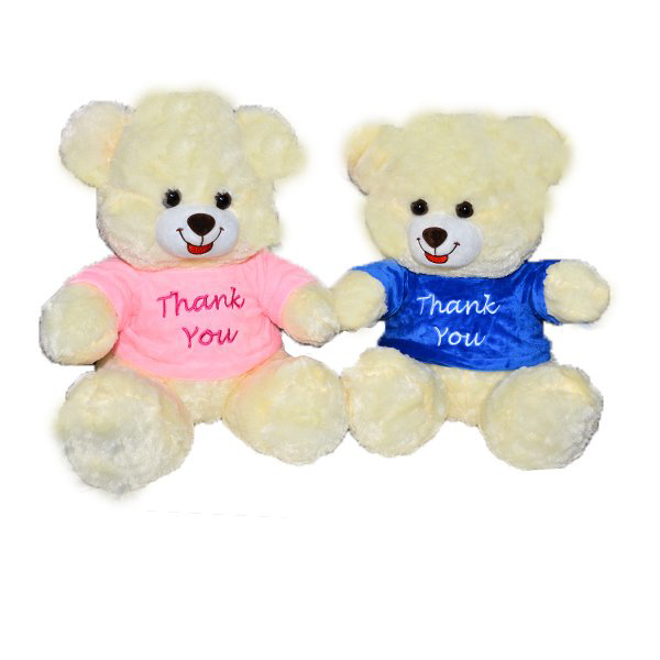001507 T-Shirtlü Oturan Peluş Ayı 38 cm 001507 T-Shirtlü Oturan Peluş Ayı 38 cm