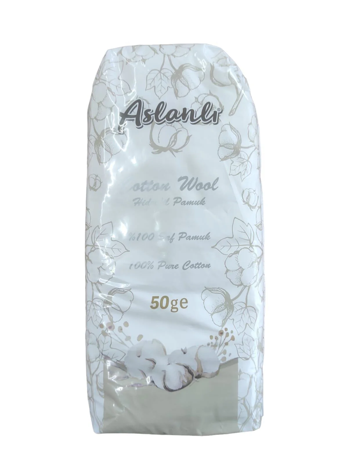 0030   Aslanlı İdrofil Pamuk 50Gr