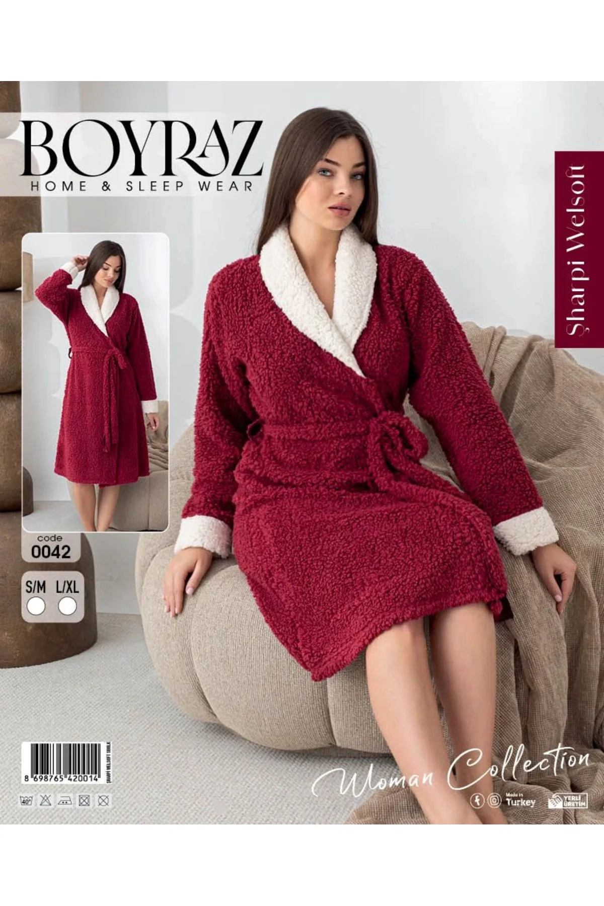 0042 Kadın Sharpi Welsolf Sabahlık