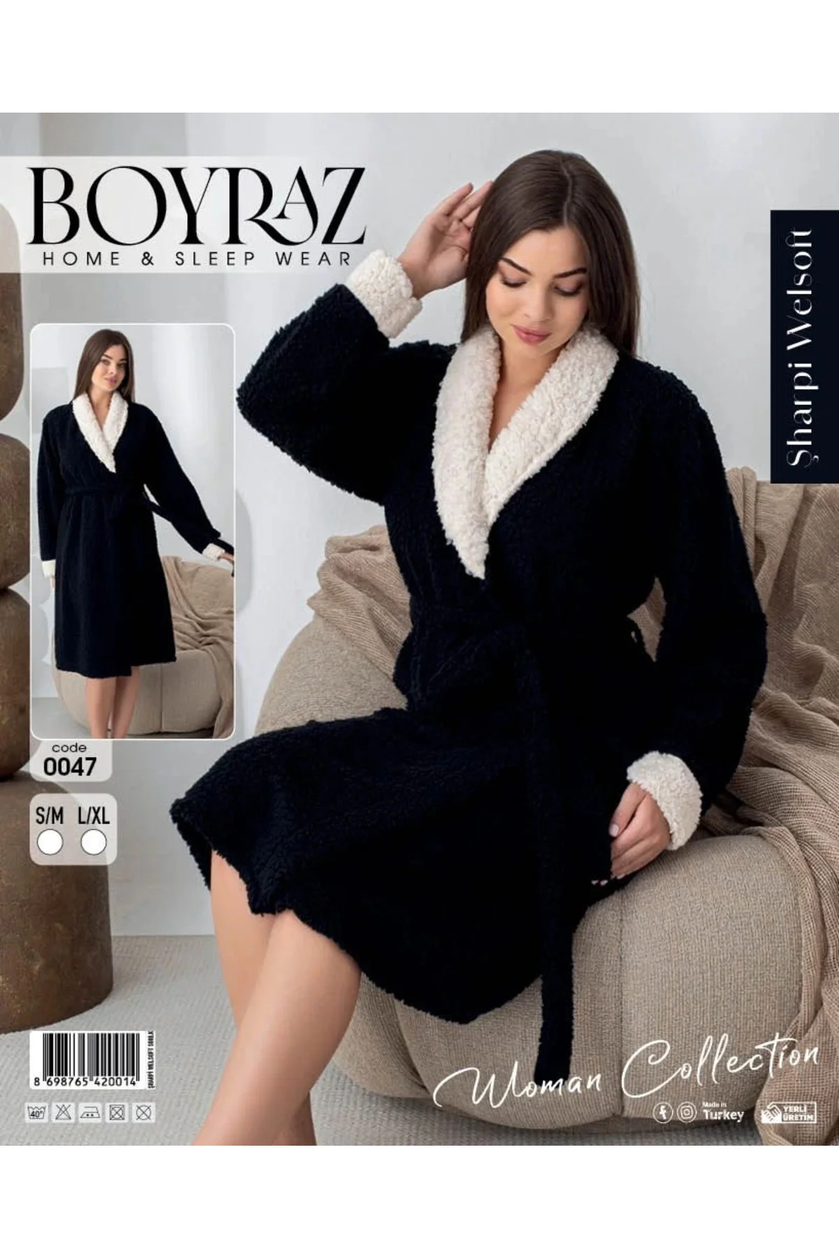 0047 Kadın Sharpi Welsolf Sabahlık