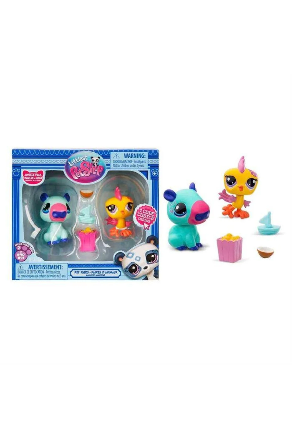 00585 - LİTTLEST PET SHOP 2 Lİ FİGÜR SET (Lisinya)