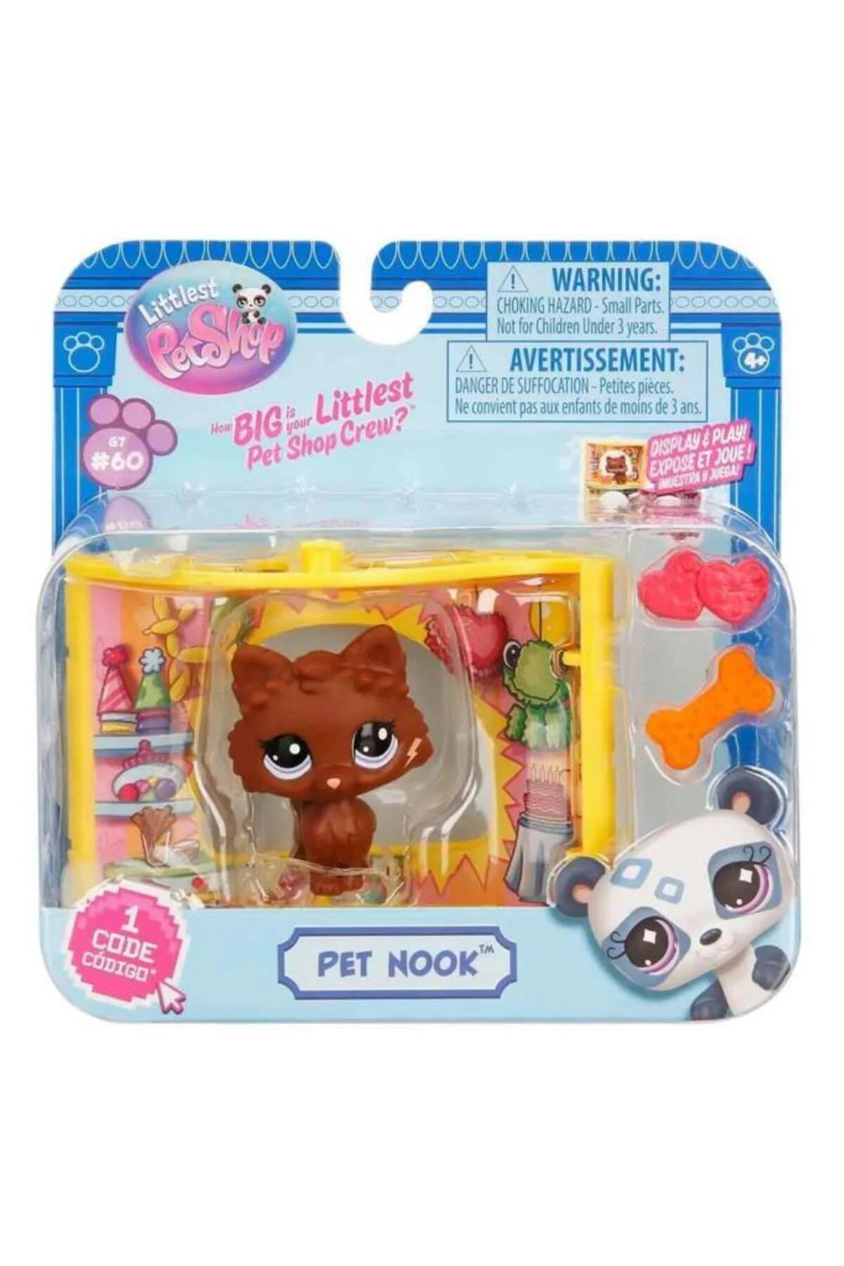 00594 - LİTTLEST PET SHOP PET NOOK AKSESUARLIFİGÜR (Lisinya)