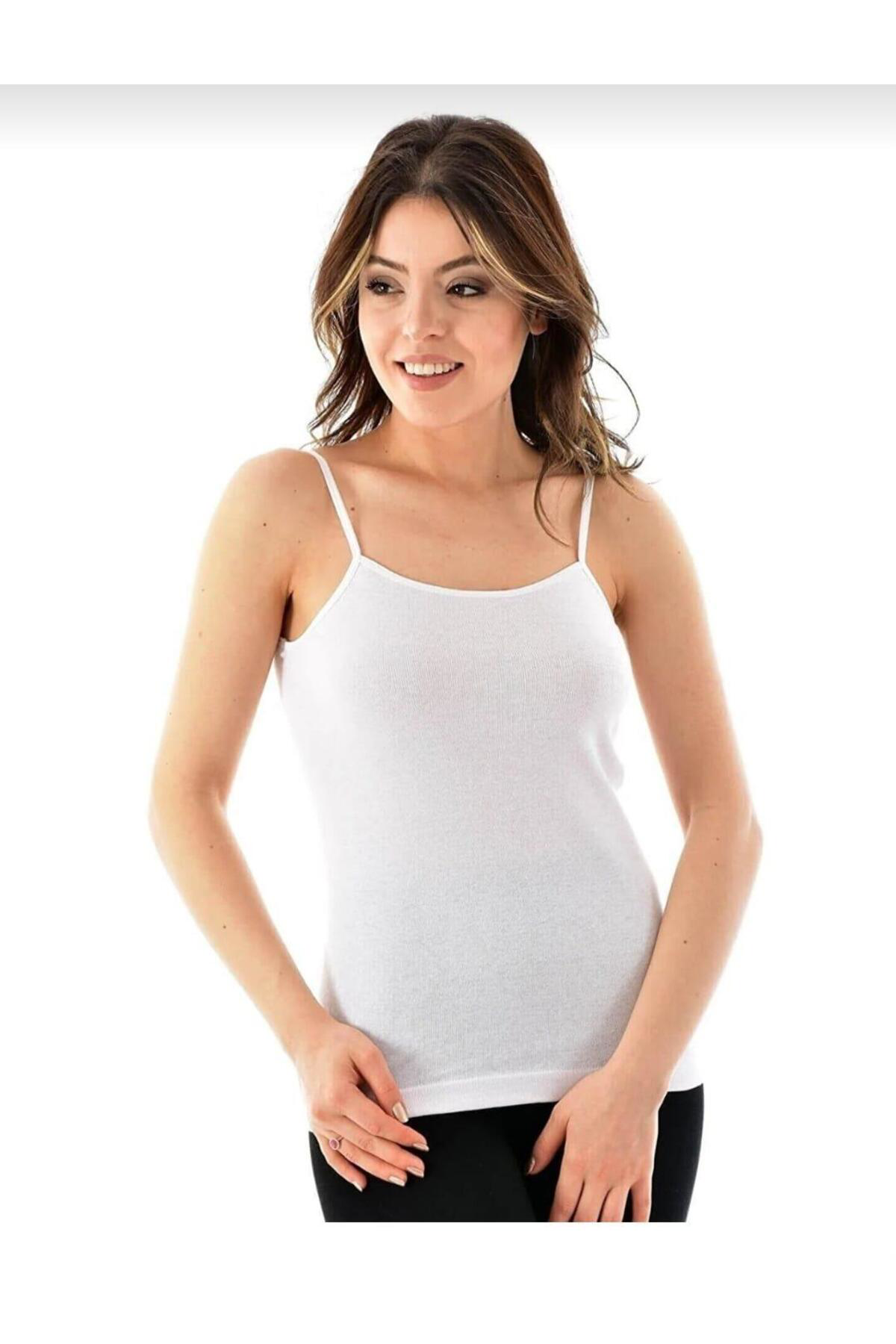 0061 RİBANA İP ASKILI ATLET 12 ADET