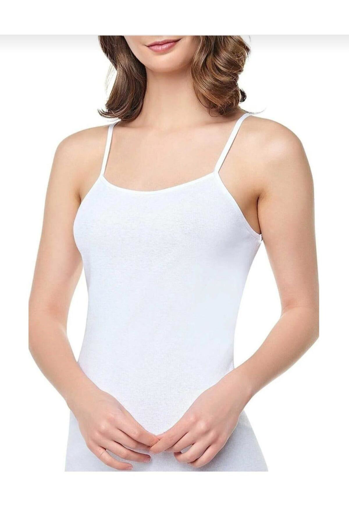 0061 RİBANA İP ASKILI ATLET 12 ADET