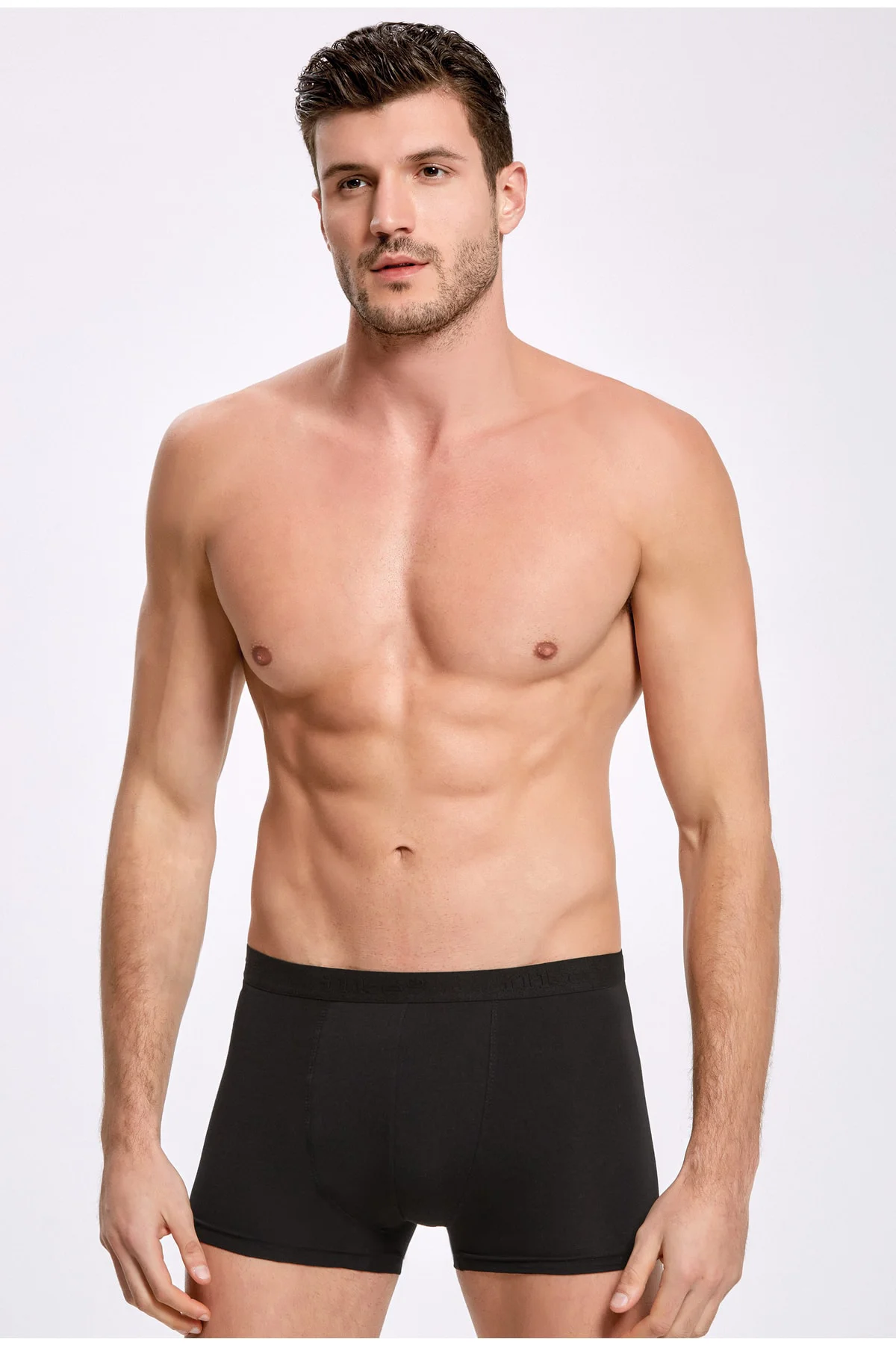 007 Erkek Elastanl Boxer