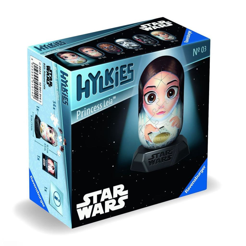 010142 Hylkies Star Wars - Prenses Leia 54 parça Puzzle - No:03 - 010142 Hylkies Star Wars - Prenses Leia 54 parça Puzzle - No:03 -