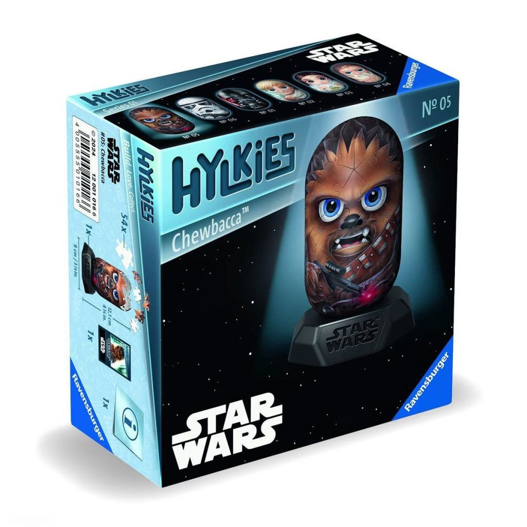 010166 Hylkies Star Wars - Chewbacca 54 parça Puzzle - No:05 - Ra
