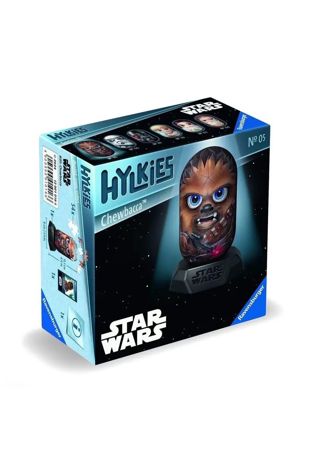010166 Hylkies Star Wars - Chewbacca 54 parça Puzzle - No:05 -