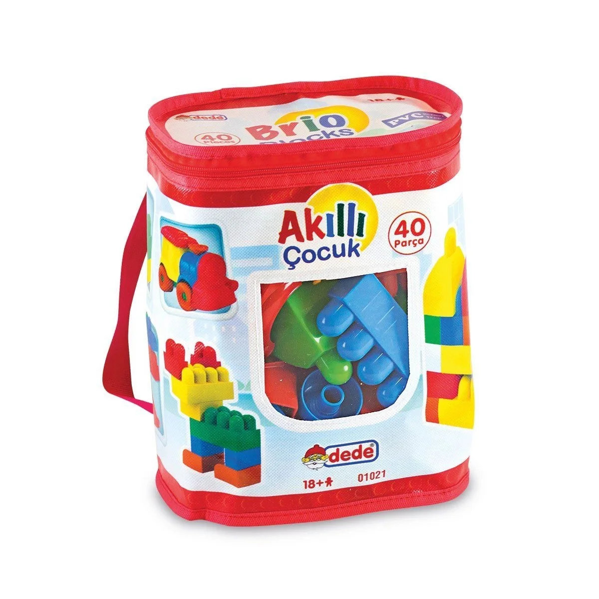 01021 Akıllı Çocuk Blokları 40 Parça