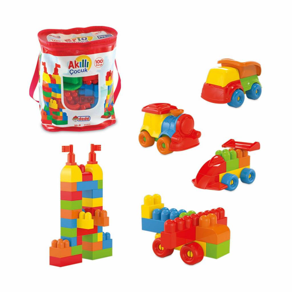 Just Cheap Store 01023 Akilli Çocuk Bloklari 100 Parça