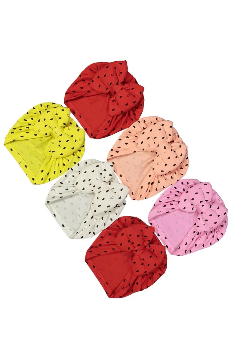 0/12 ay Kurdelalı Bebek Bone Bandana seti