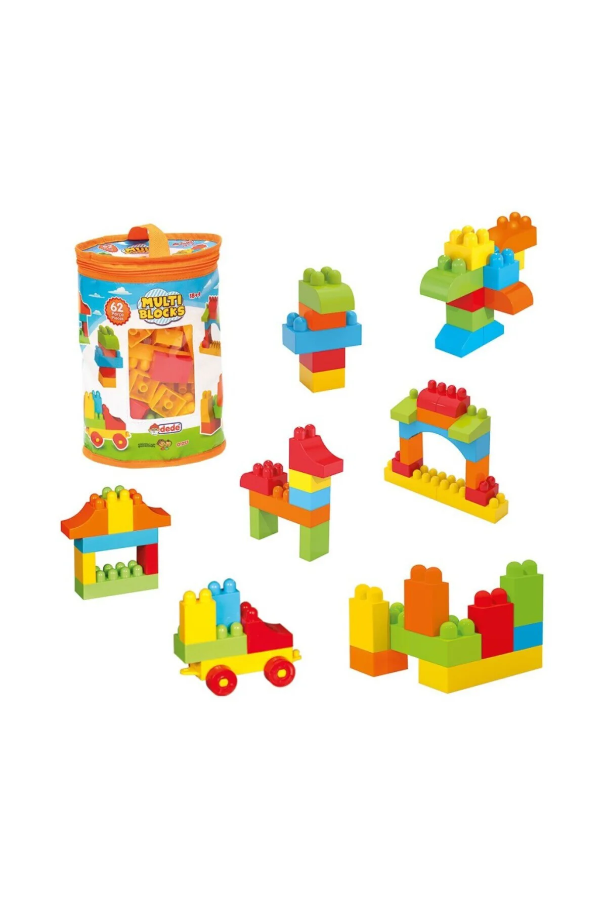 01253 Multi Bloklar 62 Parça
