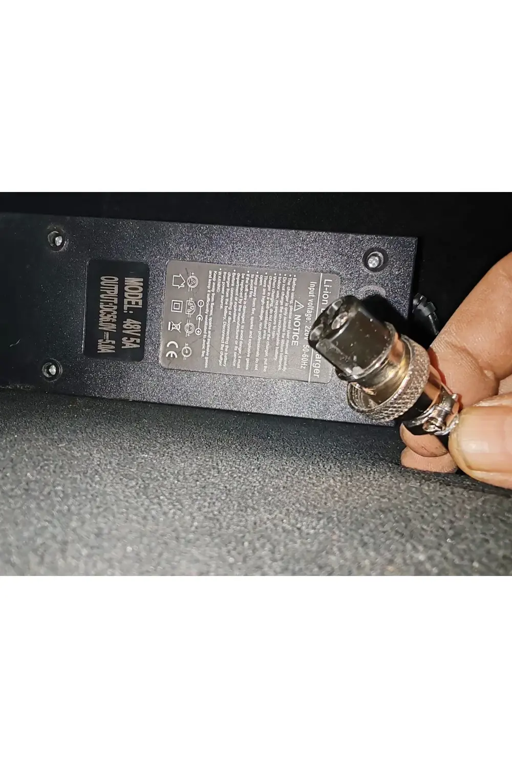 013 plus Hızlı Elektrikli scooter şarj aleti 48 volt lityum için