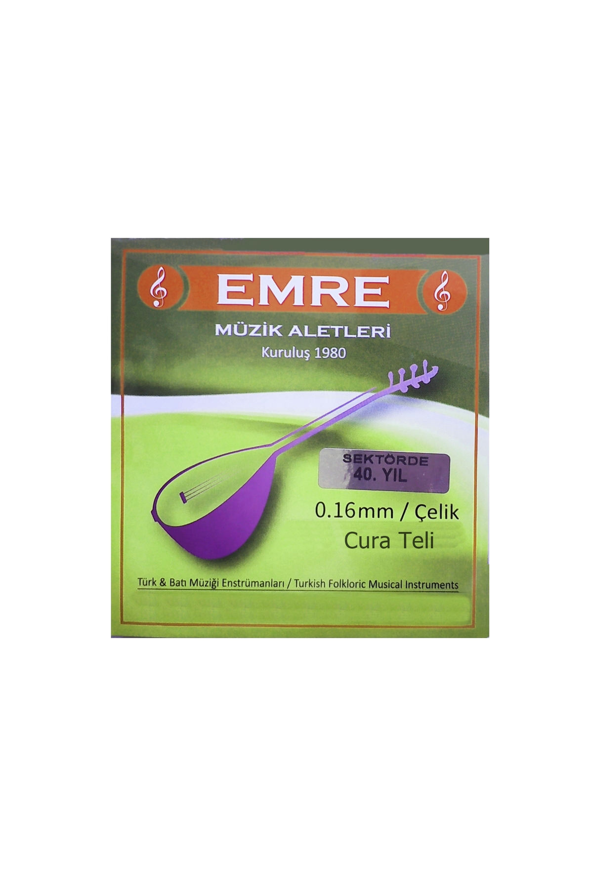 0.16 mm Çelik Cura Takım Tel - Cura Teli 016