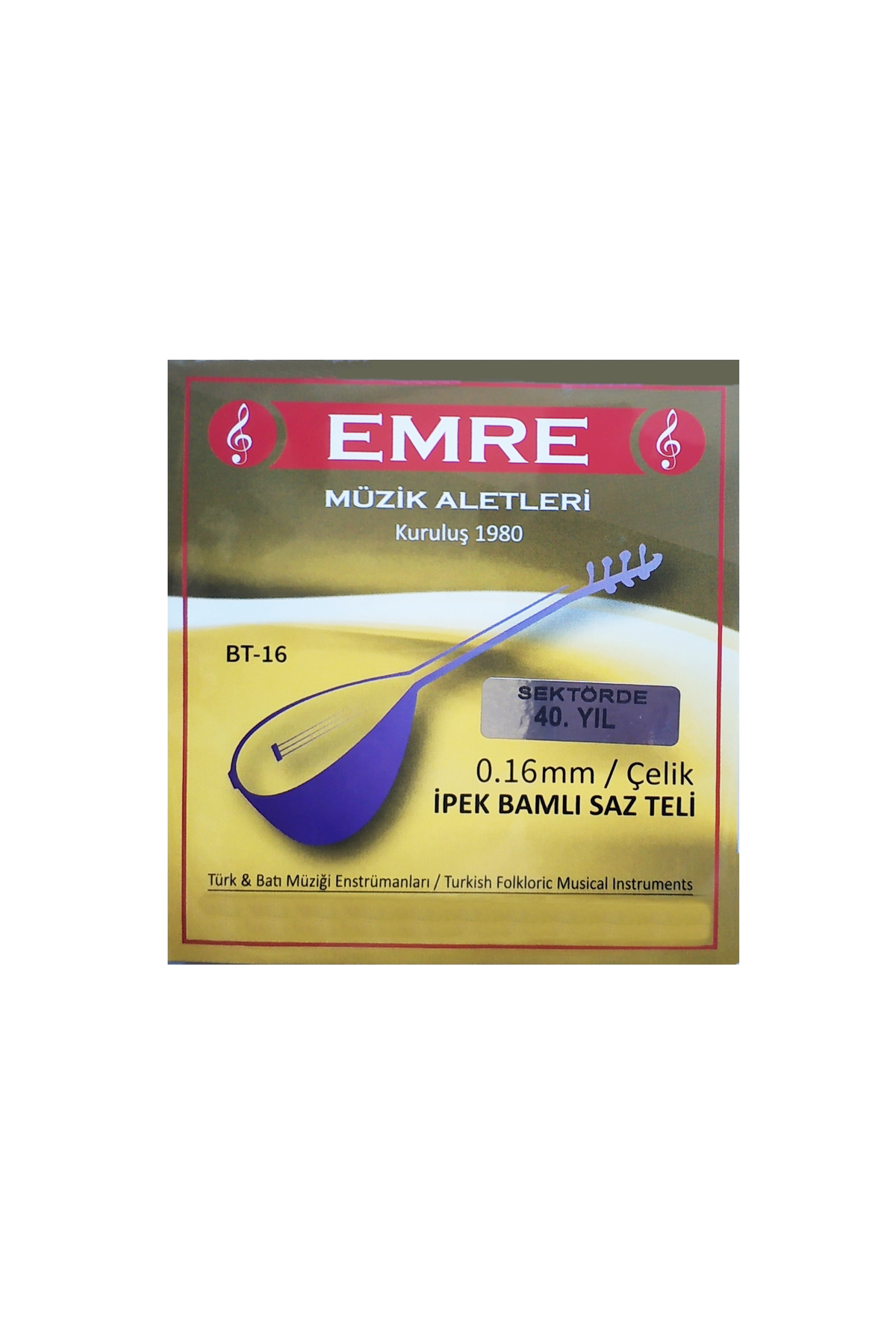 0.16 mm Çelik Takım Tel - Kısa Sap Bağlama Teli