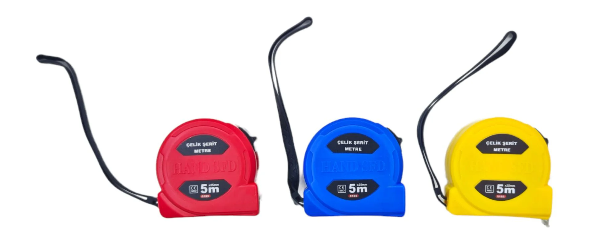 0165   Hand SFD Çelik Şerit Metre 5m*25mm Fiyatı, Yorumları ve Özellikleri