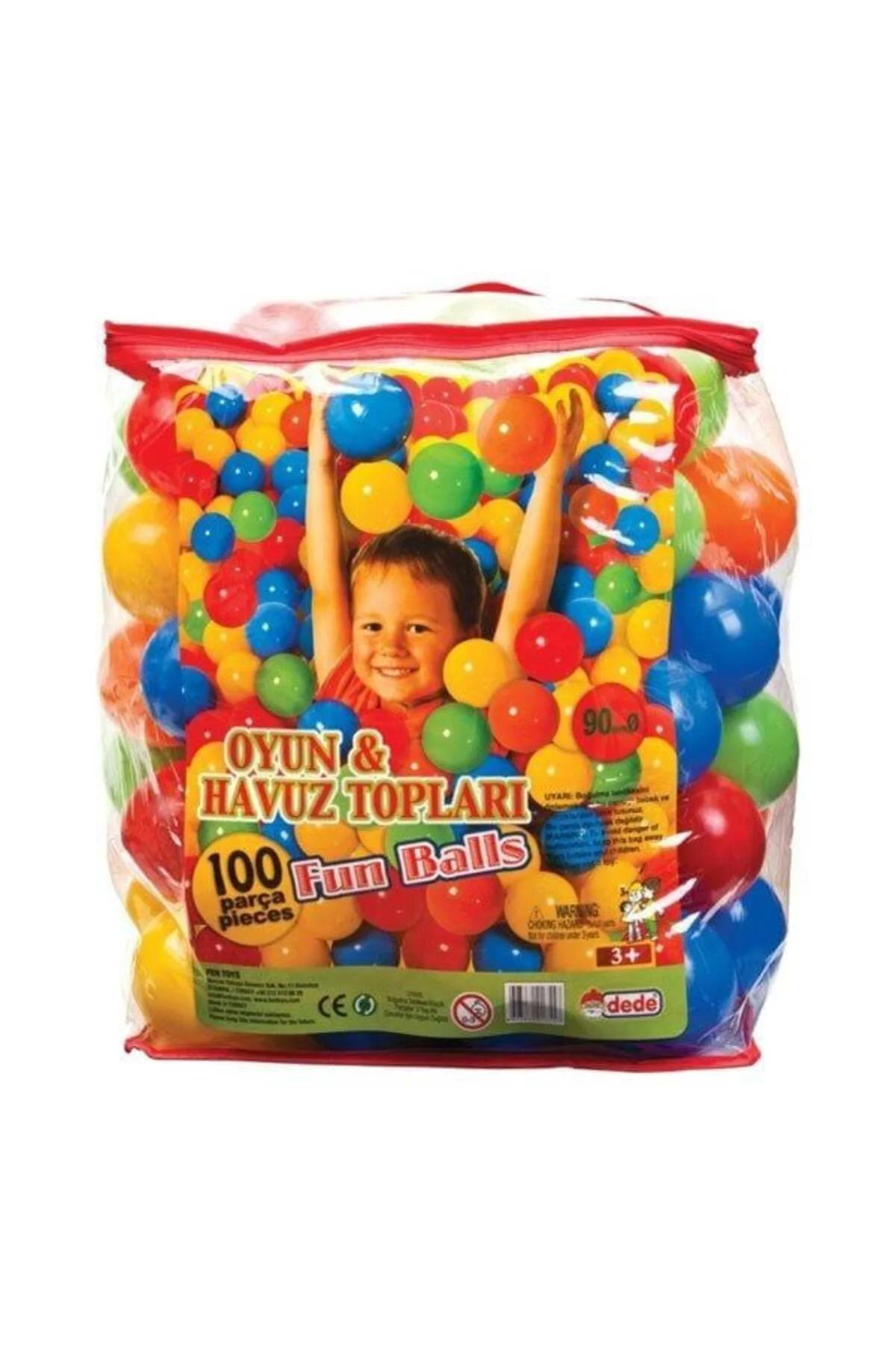 01755 Oyun Havuz Topu 9 Cm-Dede