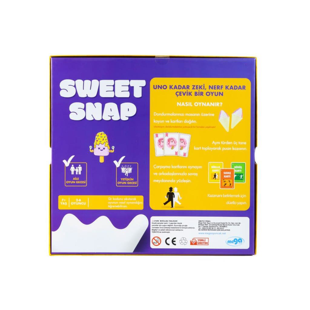 01762 Mega, Sweet Snap Kutu Oyunu 01762 Mega, Sweet Snap Kutu Oyunu