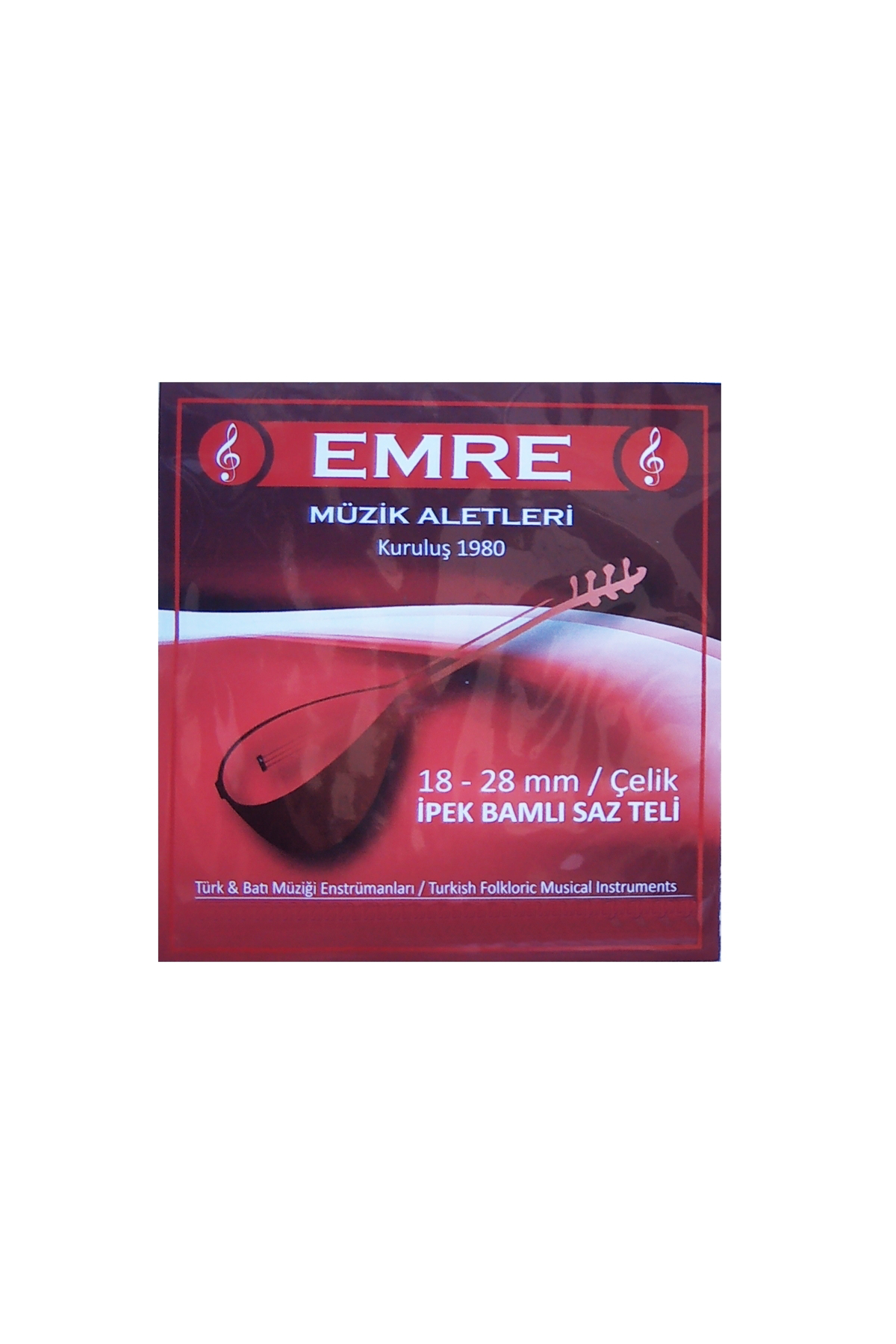 0.18 mm Çelik Takım Tel - Kısa Sap Bağlama Teli 18-28