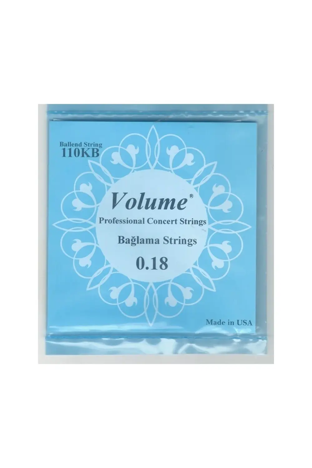 0.18 Profesyonel Kısa Sap Bağlama Teli (TOPUZLU)