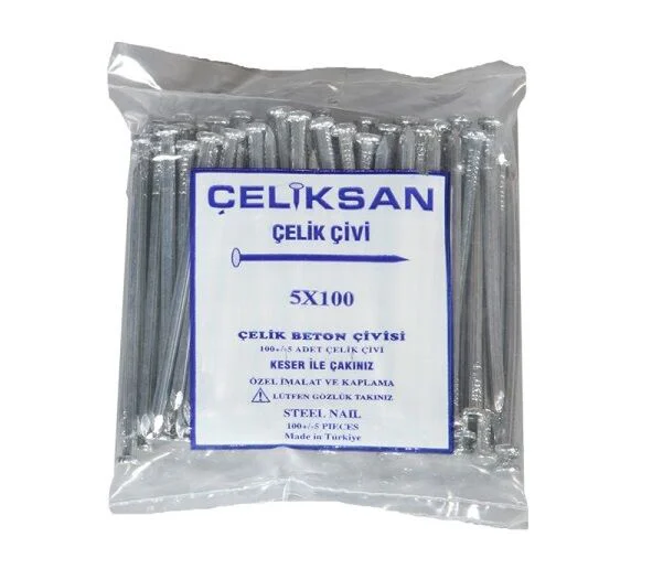018055   Çeliksan Çelik Beton Çivisi 5*100