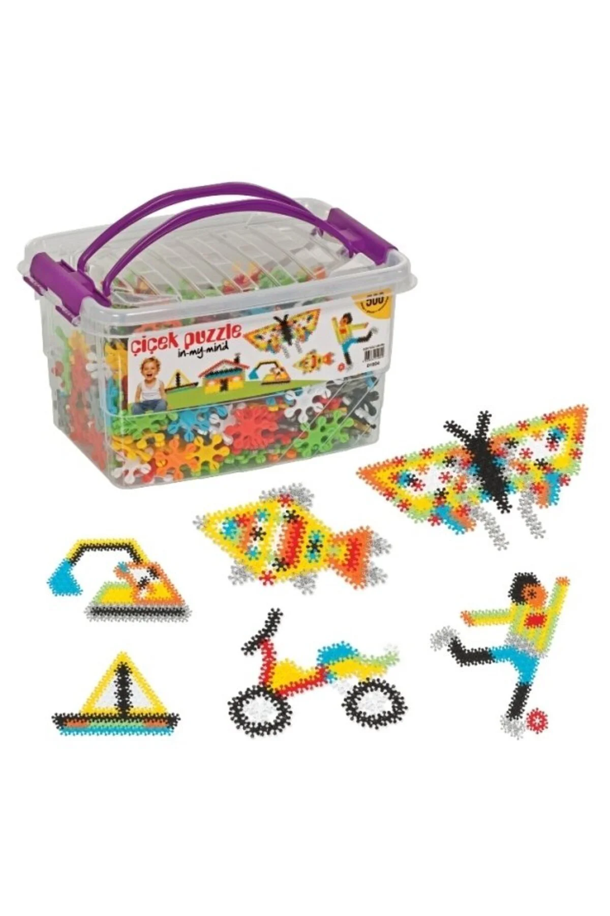 01904 ÇİÇEK PUZZLE BOX (500PCS)
