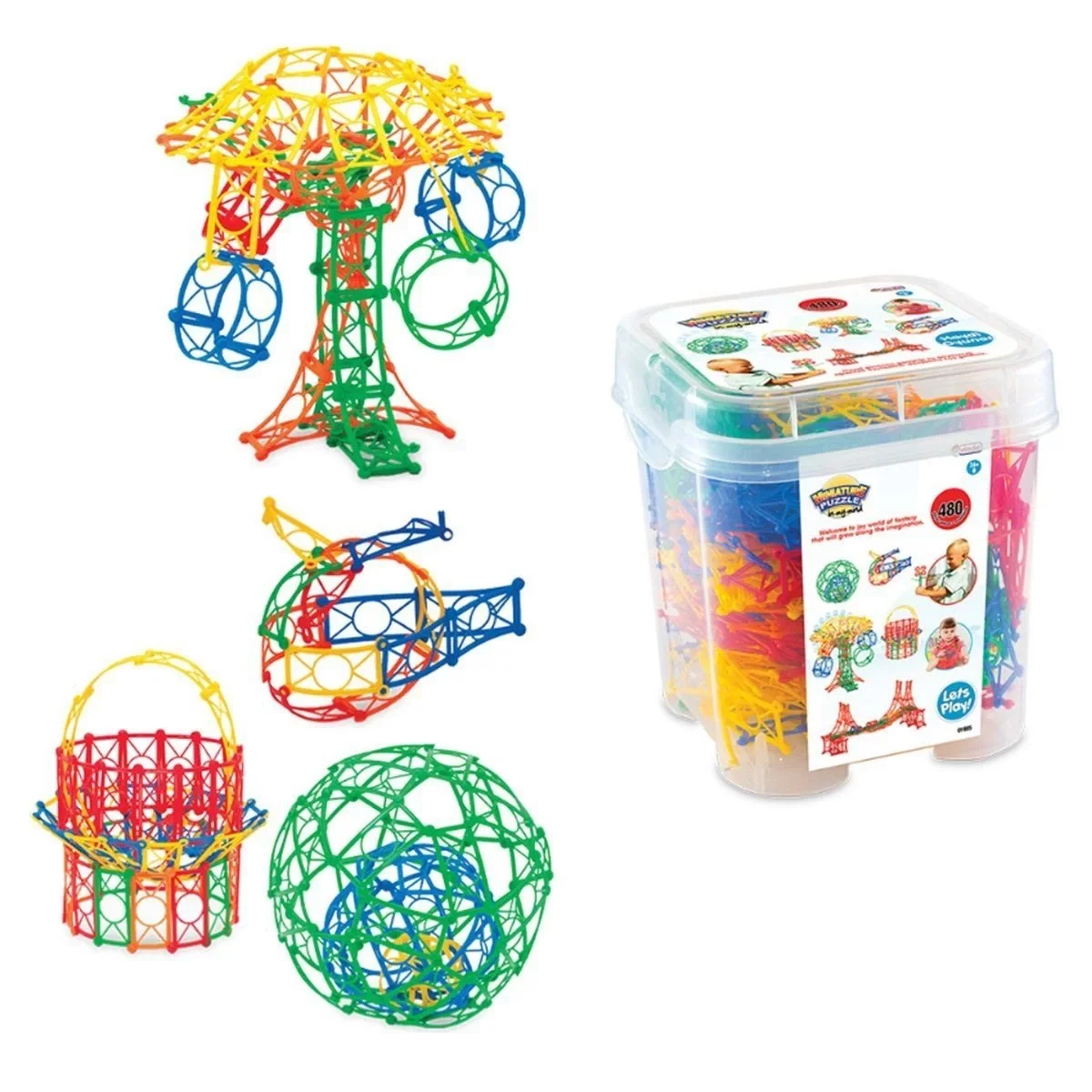 01905  Minyatür Puzzle 480 Parça
