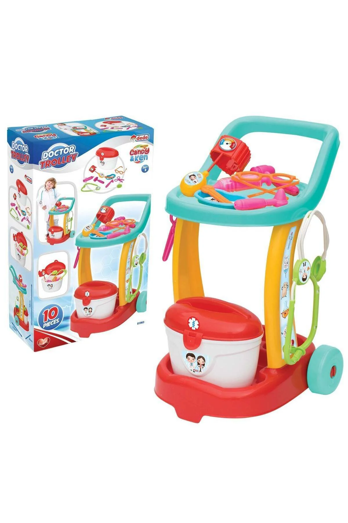 01963 Candy Doktor Servis Arabası,Dede