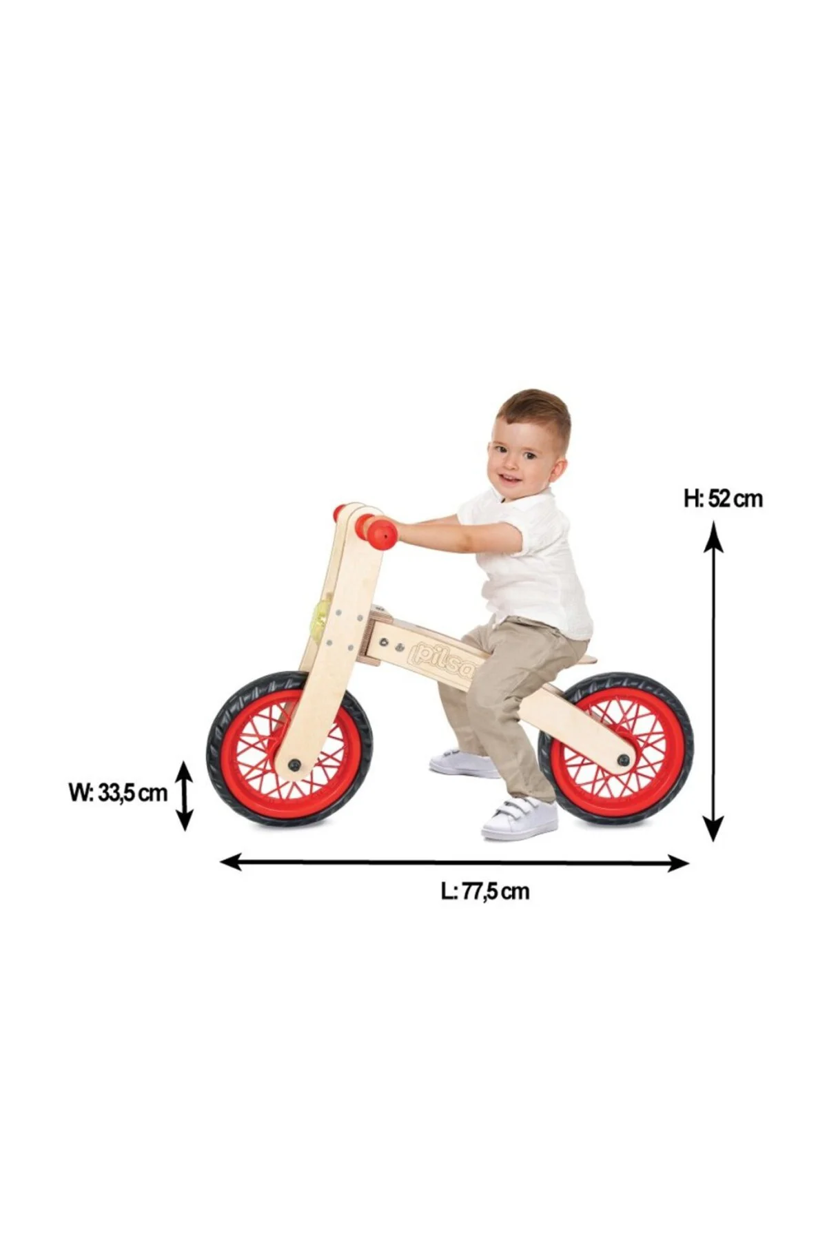 02 001 Freestyle Cycleahşap Bisiklet Pedalsız / +24 Ay (1 Adettir)