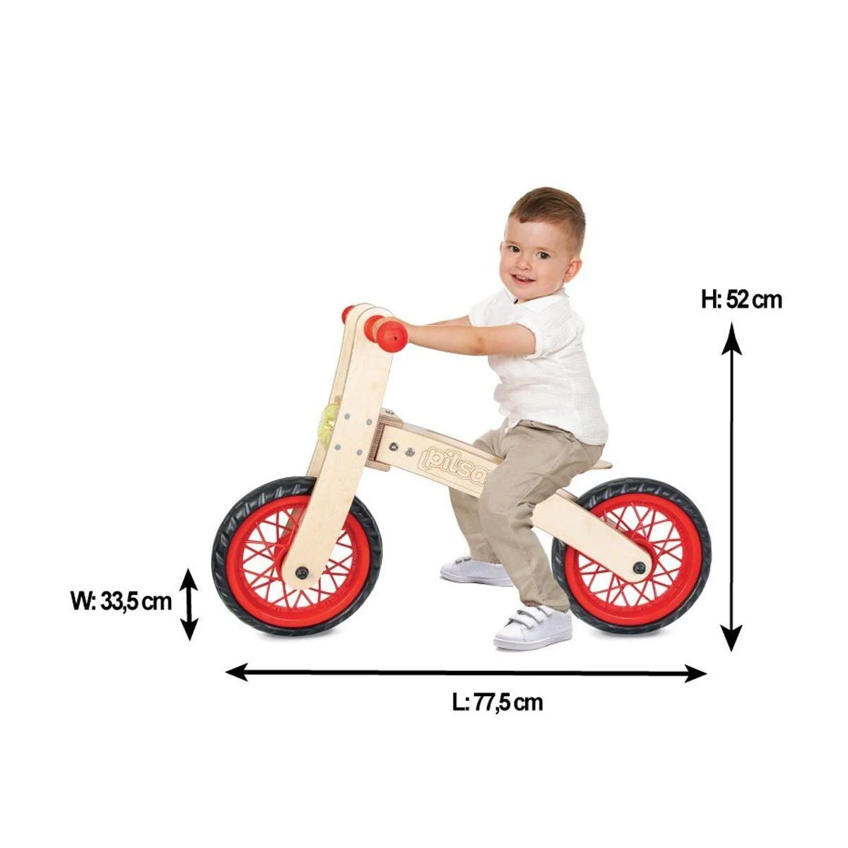 02 001 Pilsan Free Cycle - Ahşap Bisiklet Pedalsız / +24 ay Fiyatı, Yorumları ve Özellikleri