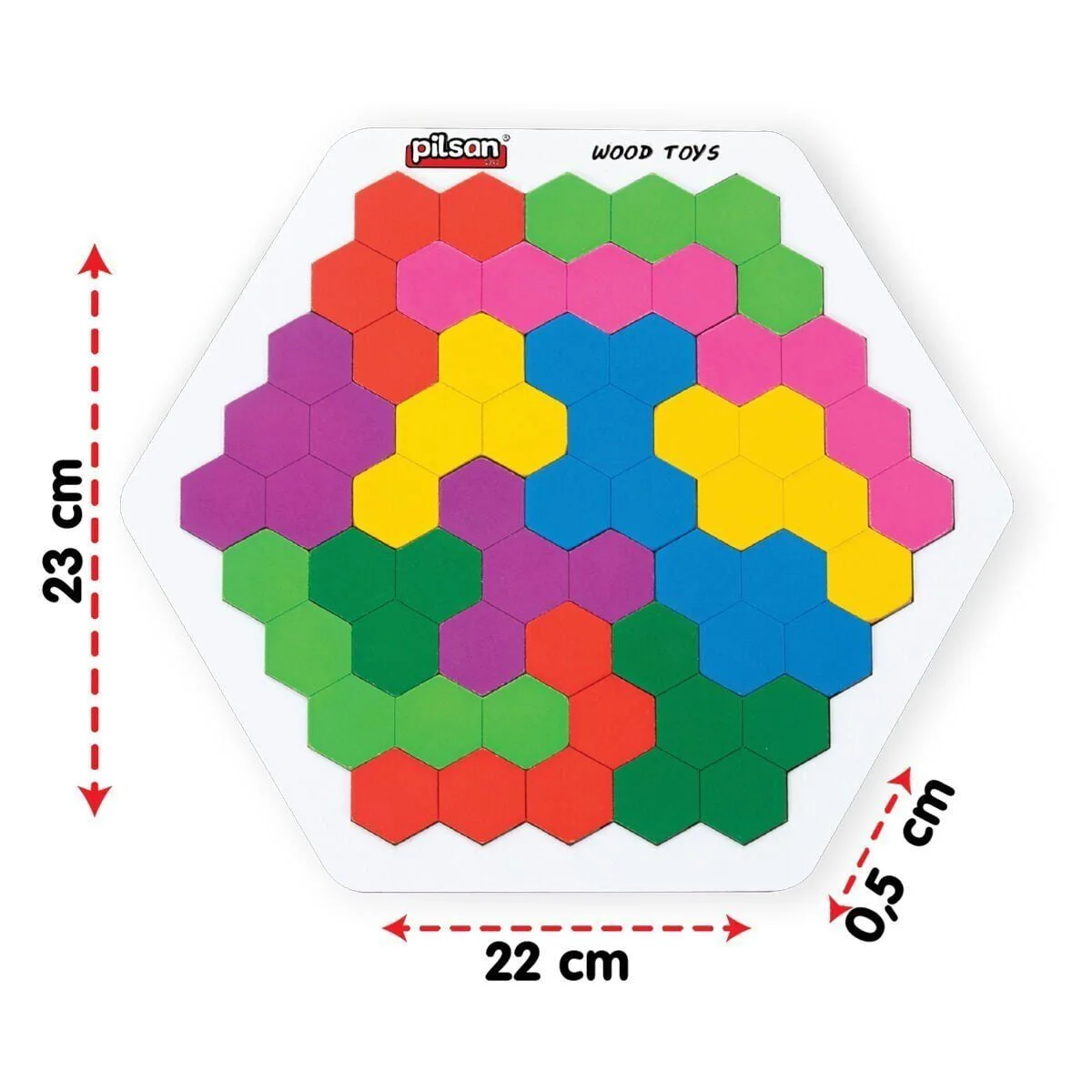 02 016 AHŞAP PETEK TANGRAM Fiyatı, Yorumları ve Özellikleri