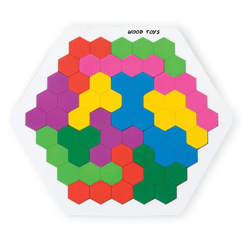 02 016 AHŞAP PETEK TANGRAM