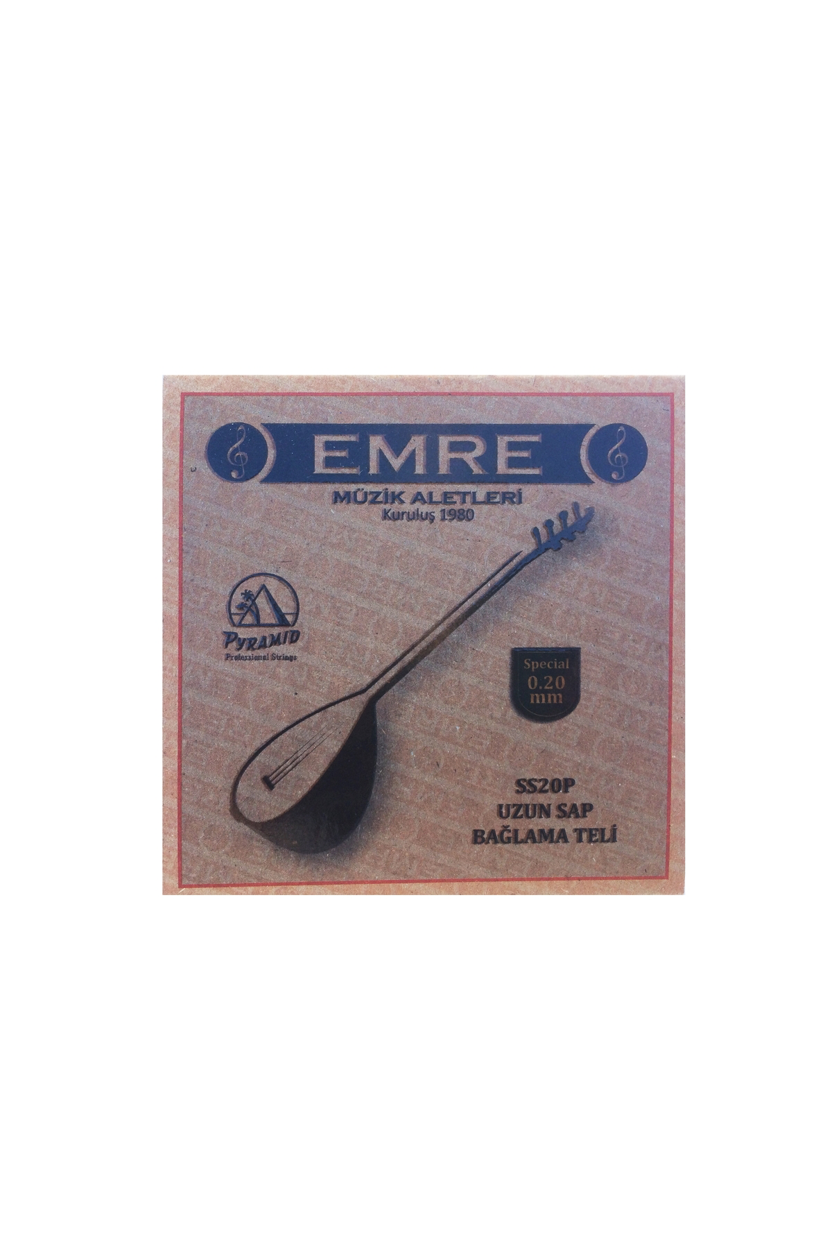 0.20 mm Special Pyramid Takım Tel - Özel Uzun Sap Bağlama Teli 20