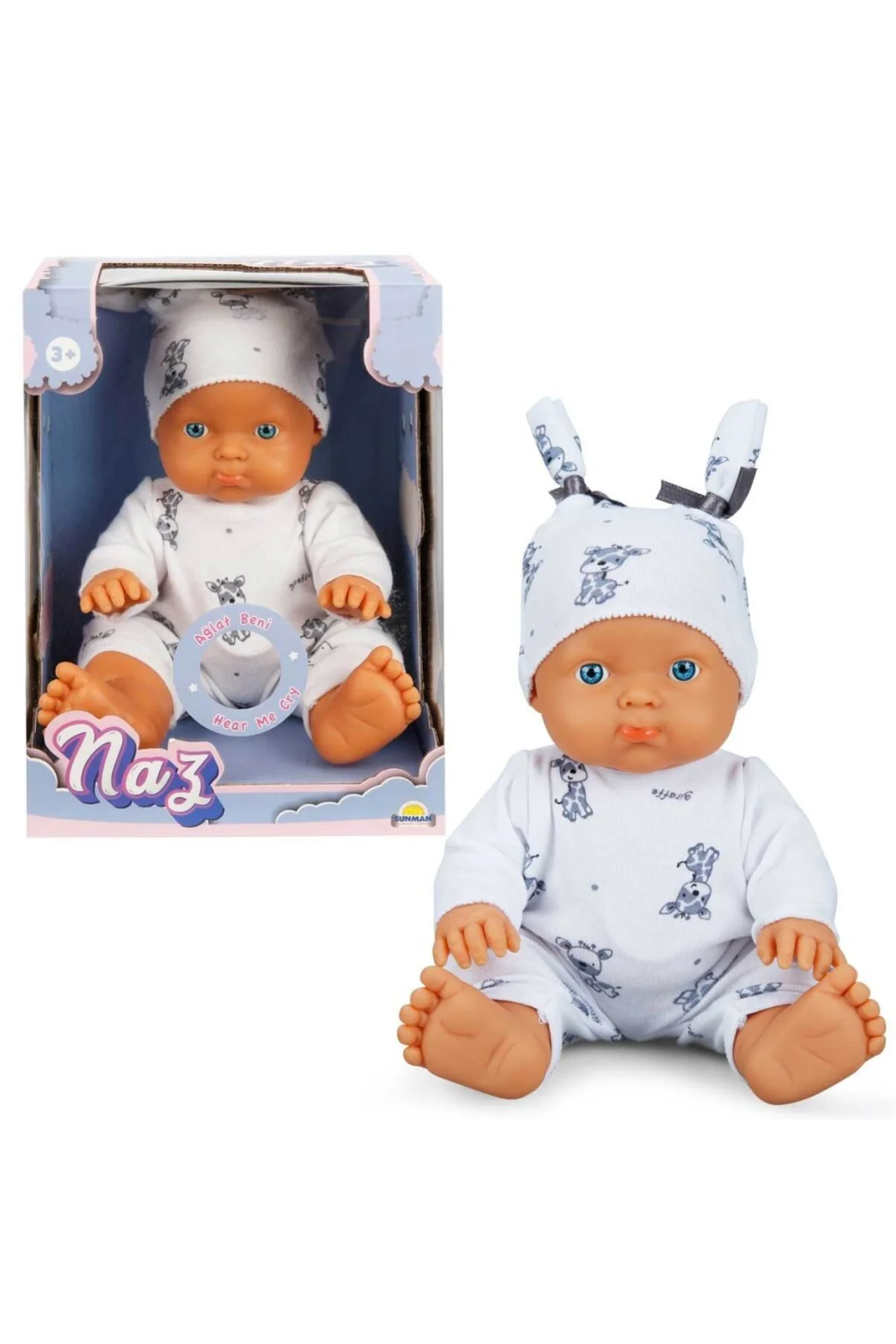020020 NessiWorld Naz Bebek Sesli 23 cm / +3 yaş