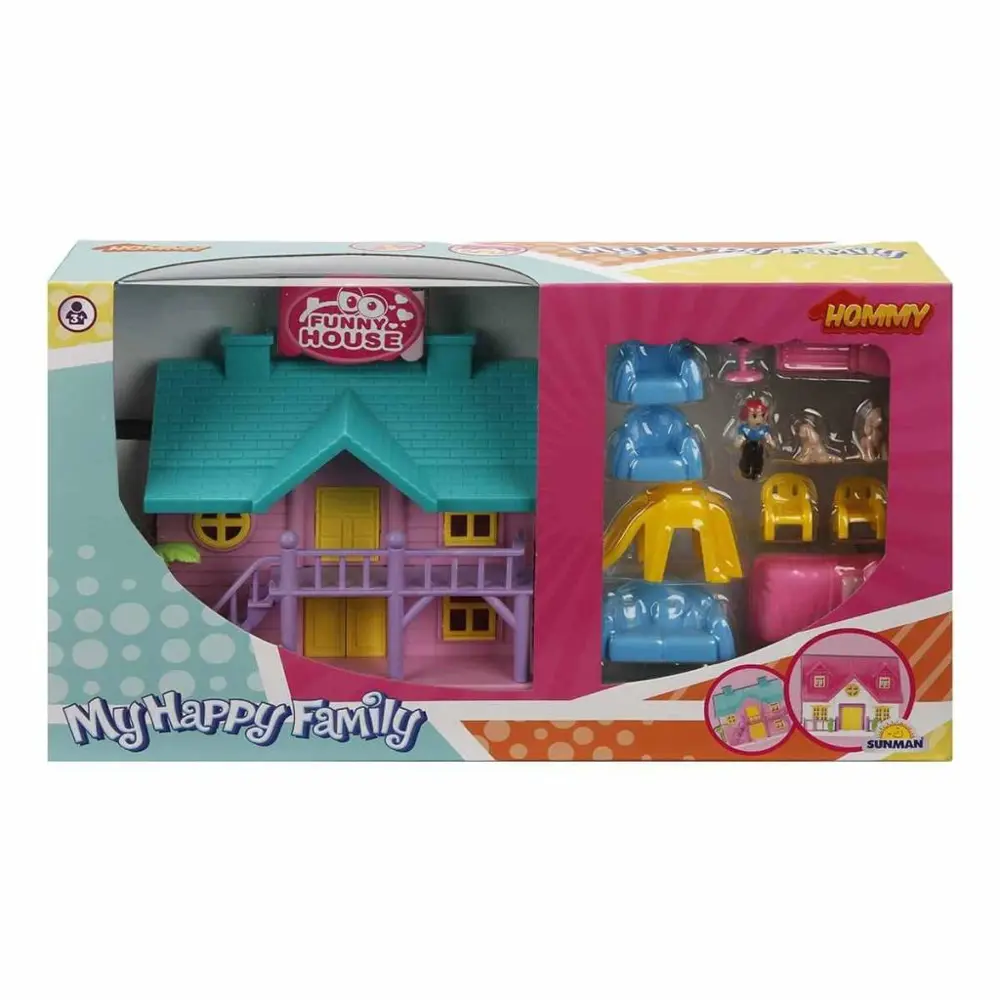 02081 NessiWorld 2 Katlı Ev Oyun Seti Villa 02081 NessiWorld 2 Katlı Ev Oyun Seti Villa