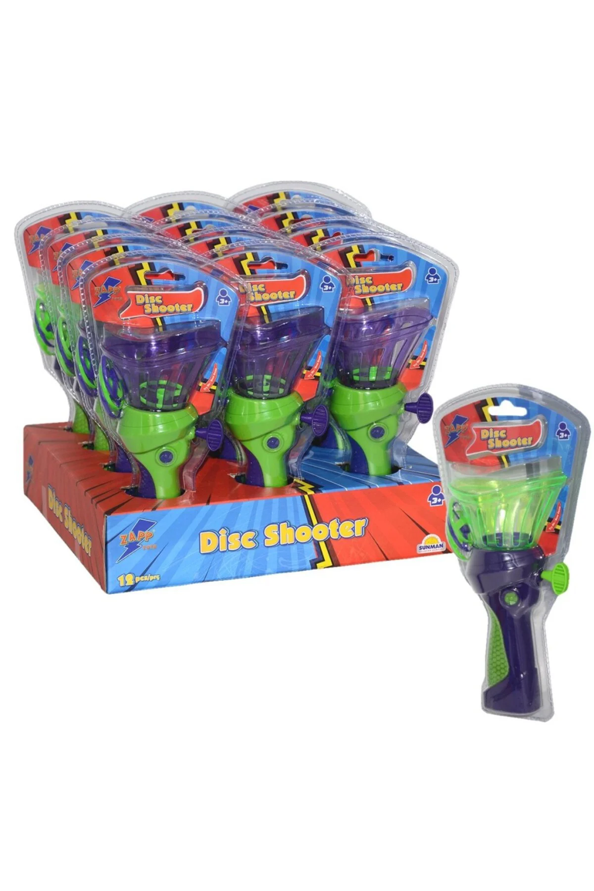 02135 Zapp Çek Fırlat Disk Shooter