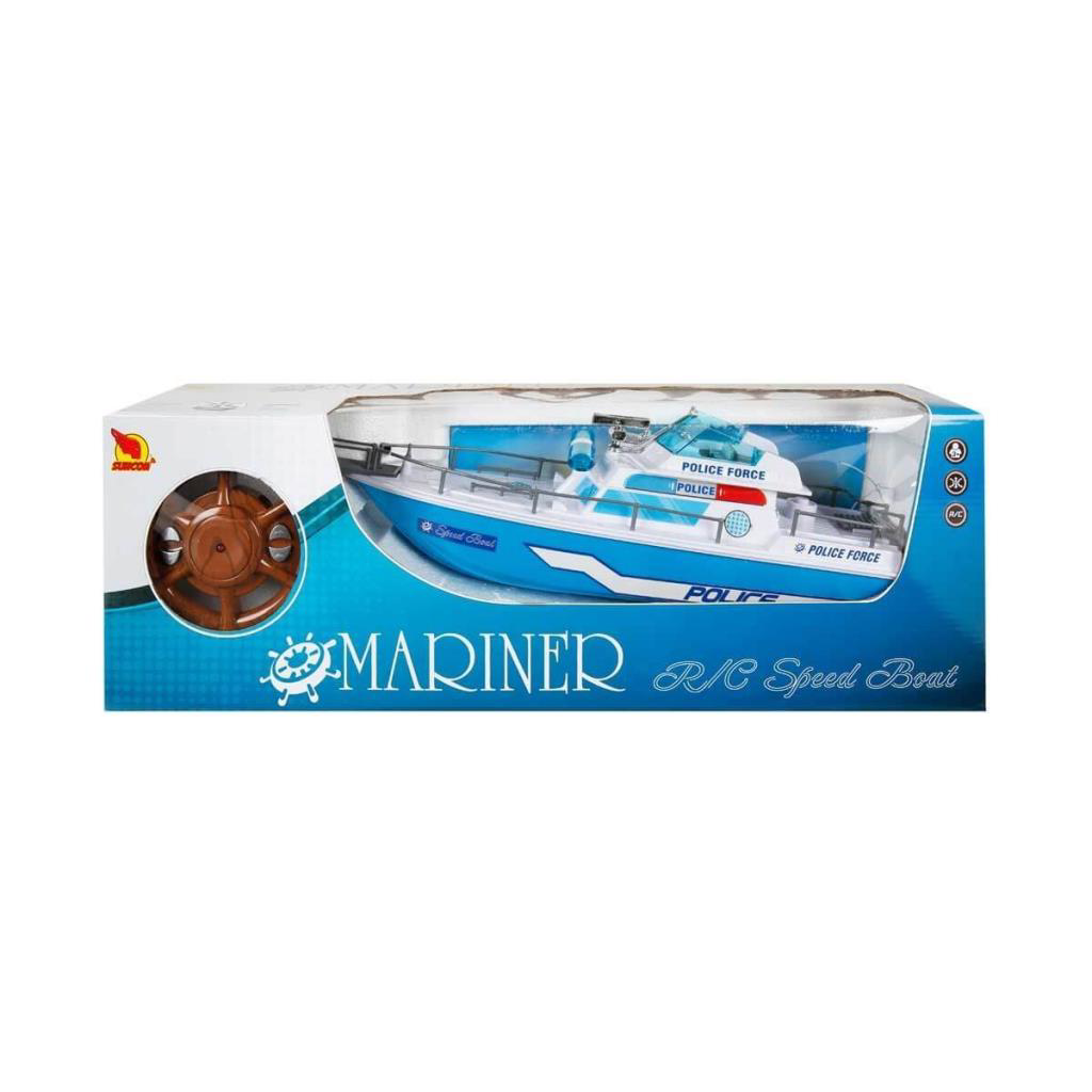 02140 Uzaktan Kumandalı Tekne Polis/İtfaiye 45 cm 02140 Uzaktan Kumandalı Tekne Polis/İtfaiye 45 cm