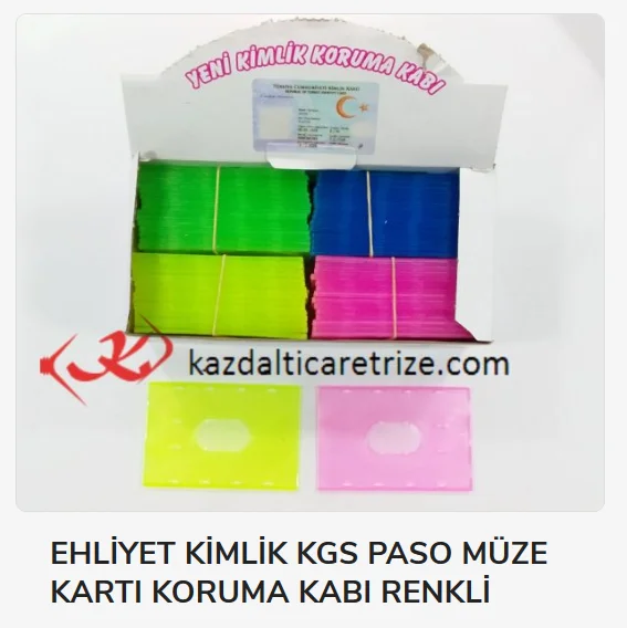 02153   Müze Plastik Kart Koruyucu