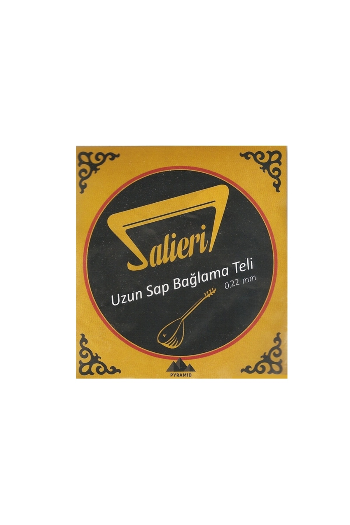 0.22 mm Pyramid Takım Tel - Uzun Sap Saz Teli 022