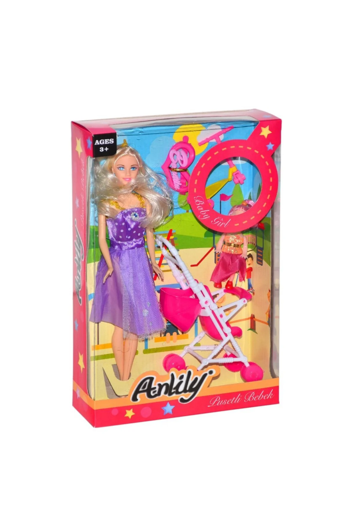 02269 Anlily Pusetli Bebek / +3 yaş